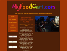 Tablet Screenshot of myfoodcart.com